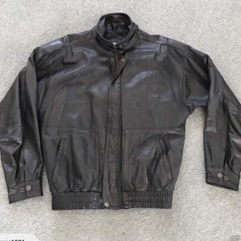 Valentino leather jacket